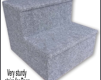 Dog Steps  15 H x 16 W x 16 D. Pet Steps for Dogs or Cats. Steps Indoor. Dog stairs. Veterinarian recommended.