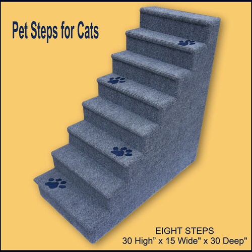 Pet Steps for Cats Eight Steps 30 High X 15 Wide X 30 Deep. Etsy
