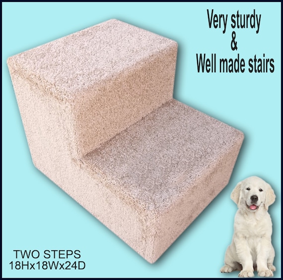 two step dog stairs
