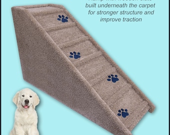 Dog Ramp  24" tall x 14" wide x 40" Strong and Durable, Deep Dog Ramp. The high traction walking surface.