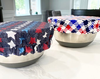 Reusable Bowl Covers for Kitchen, Reversible Bowl Cozy for Bread Proofing or to Prevent Bugs!