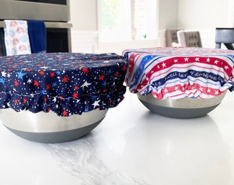 Reusable Bowl Covers for Kitchen, Reversible Bowl Cozy for Bread Proofing or to Prevent Bugs!