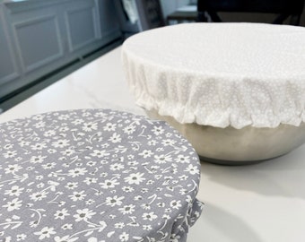 Reusable Bowl Covers for Kitchen, Reversible Bowl Cozy for Bread Proofing or to Prevent Bugs!