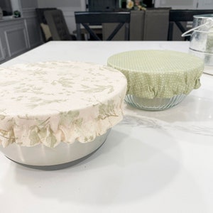 Reusable Bowl Covers for Kitchen, Reversible Bowl Cozy for Bread Proofing or to Prevent Bugs!