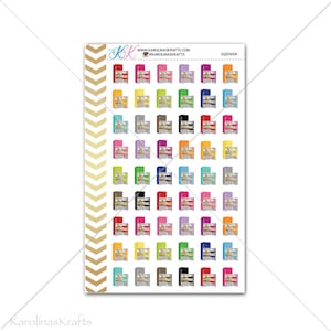 Refrigerator Stickers for planner, calendar! Functional planner stickers food sticker functional sticker grocery sticker #SQ00668