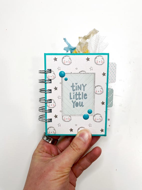 Baby Boy Mini Journal Notebook, Mini Lined Notebook, Baby Journal, Pregnancy NoteBook, Blank Book, Notebook Spiral, Notebook Journal