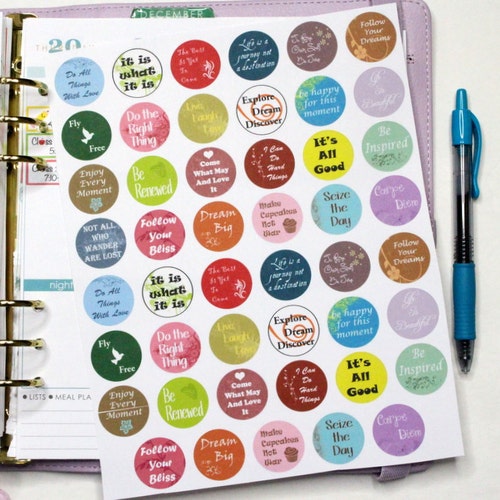 Work Planner Stickers Printable Work Job Schedule Sticker | Etsy