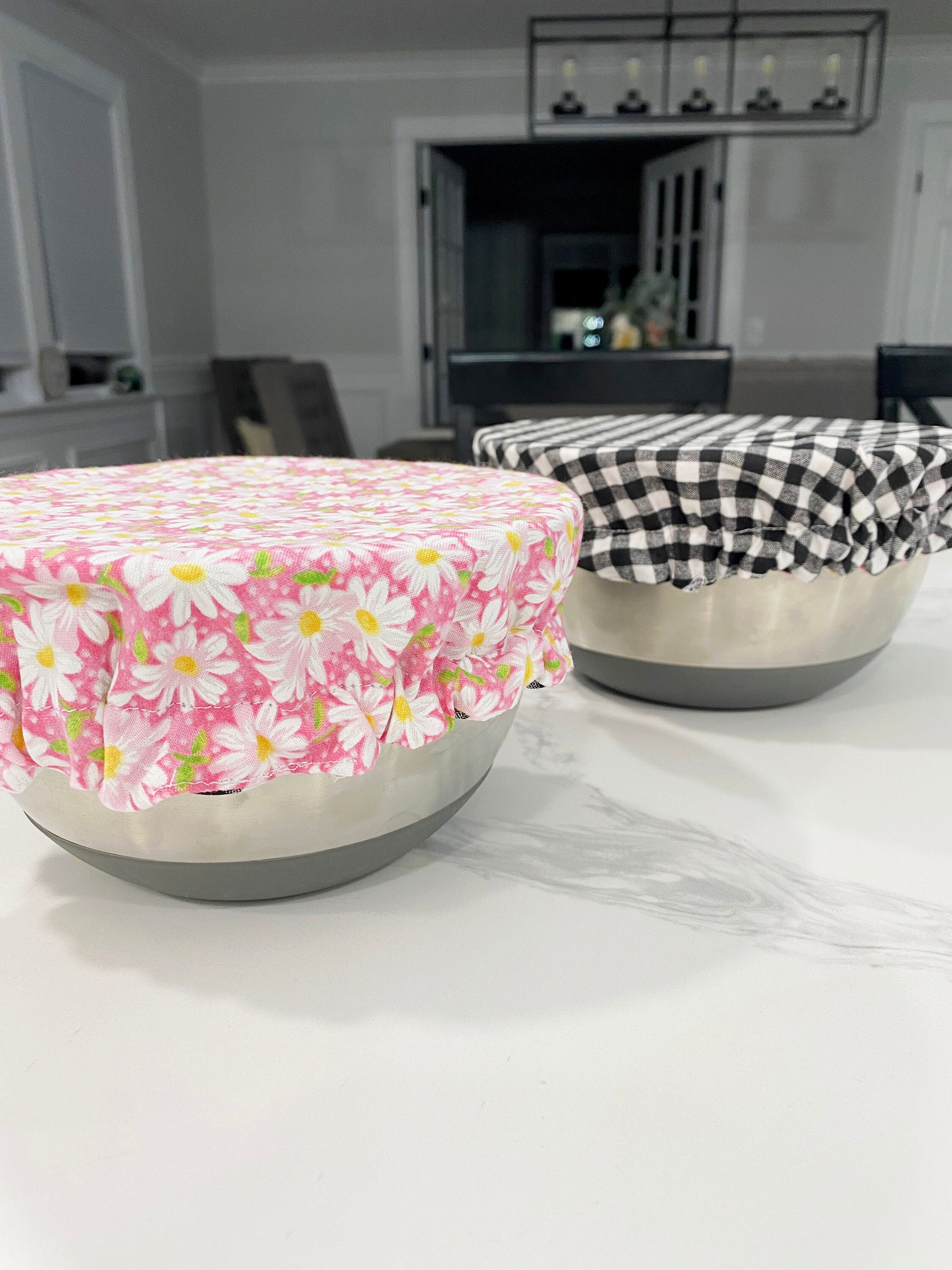 DIY Fabric Bowl Covers - Back Road Bloom