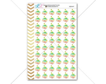 Bookworm Stickers for planner, calendar! Functional planner stickers study sticker read sticker book club sticker school sticker #SQ00447