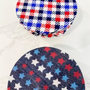 Reusable Bowl Covers for Kitchen, Reversible Bowl Cozy for Bread Proofing or to Prevent Bugs image 2
