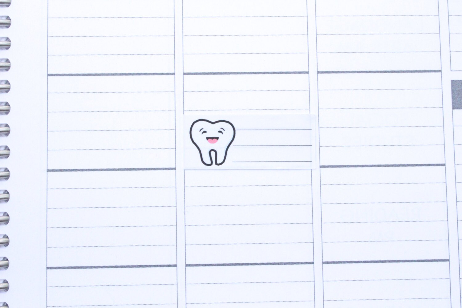 Dentist Label Stickers for Planner, Calendar! Functional Planner ...