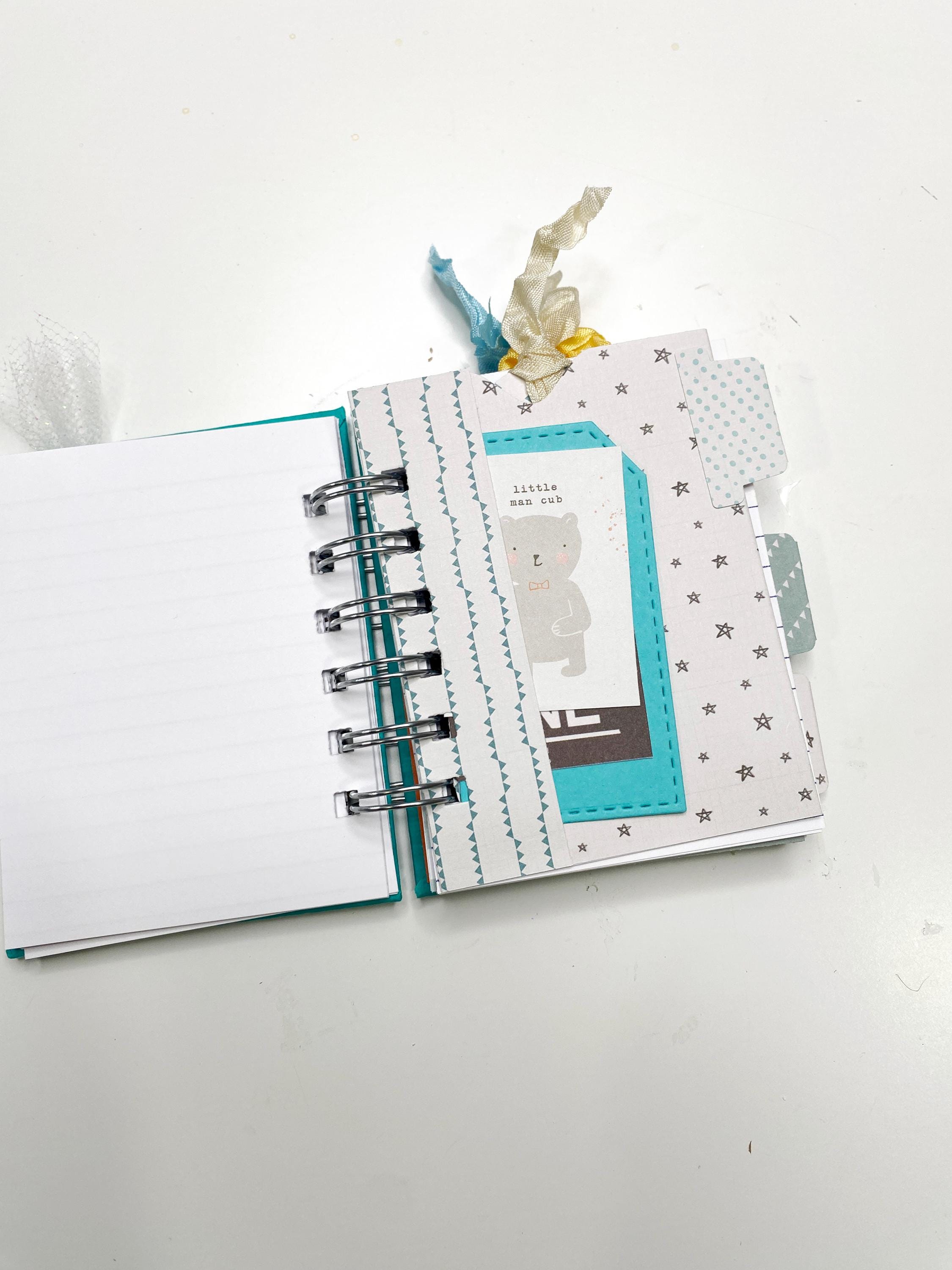 Baby Boy Mini Journal Notebook, Mini Lined Notebook, Baby Journal ...