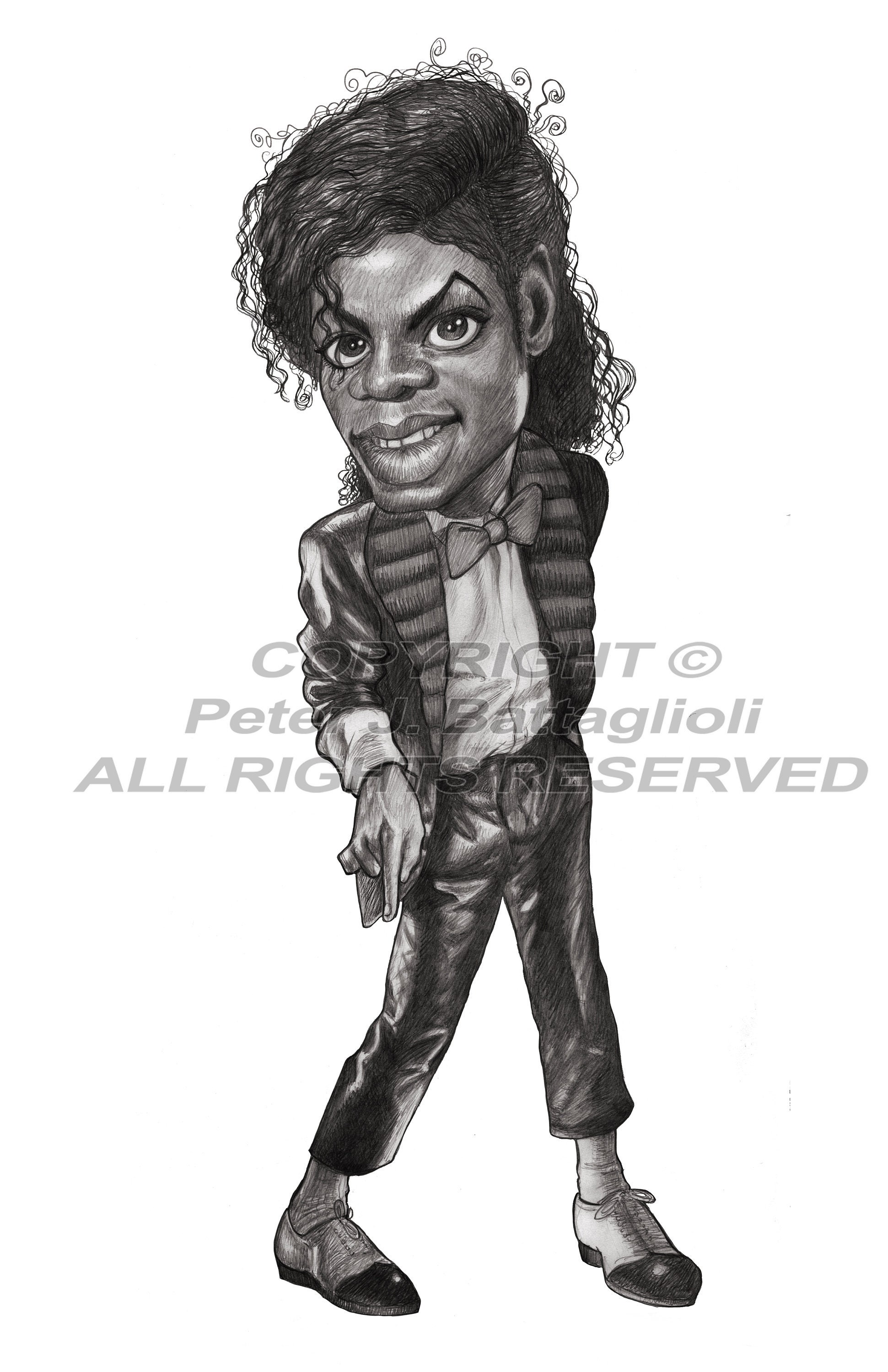 Michael Jackson Drawings Billie Jean