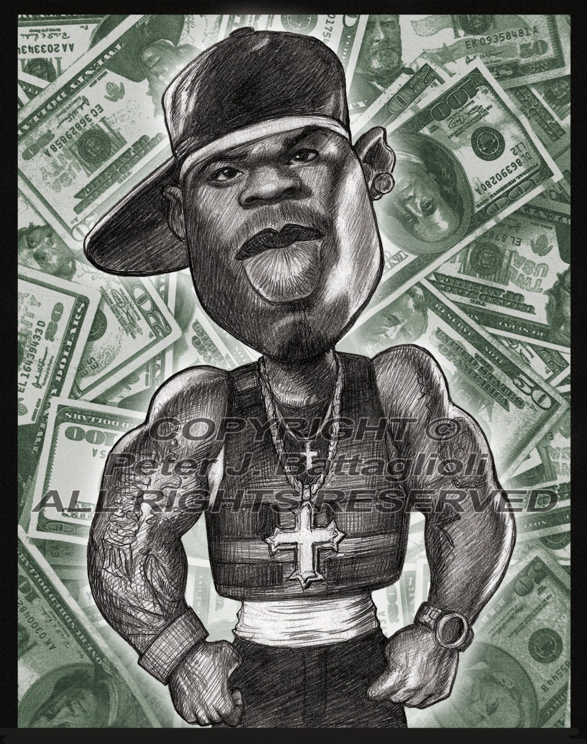 50 Cent Cartoon Caricature Art Print Limited Edition - Etsy Australia 50 Cent Cartoon Caricature Art Print Limited Edition - Etsy Australia