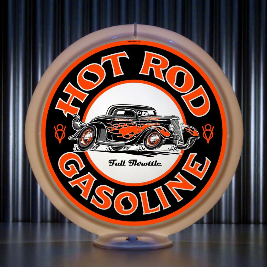 Hot Rod Full Throttle California Kid Gas Pump Globe for Your Office ...