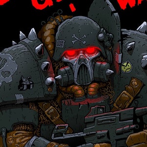 FIRMADO "Wasteland Assassin" 12x18 Cartel