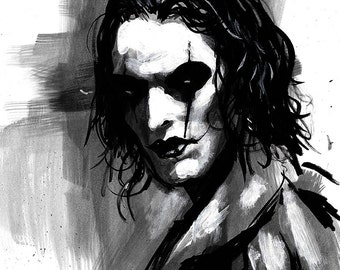 SIGNED "The Crow" 18x12 Poster