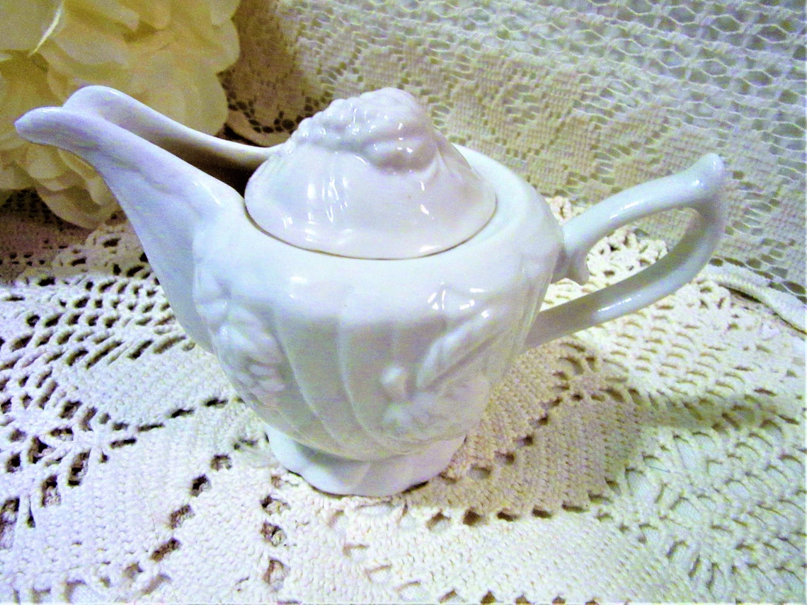 Tea Set Childs Tea Set Milk Glass Tea Set. Children Tea Set Etsy