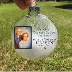 Personalized Christmas ornaments-photo Christmas ornament-memorial ornament-keepsake ornament-remembrance ornament-memorial gifts