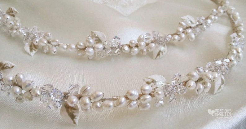 Wedding Crowns Greek Stefana Pearl Orthodox Crowns Rough Pearls Stefana Tiaras Stephana