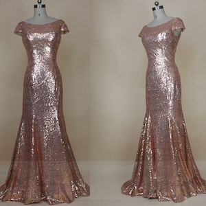 gold bridesmaid dresses long sleeve