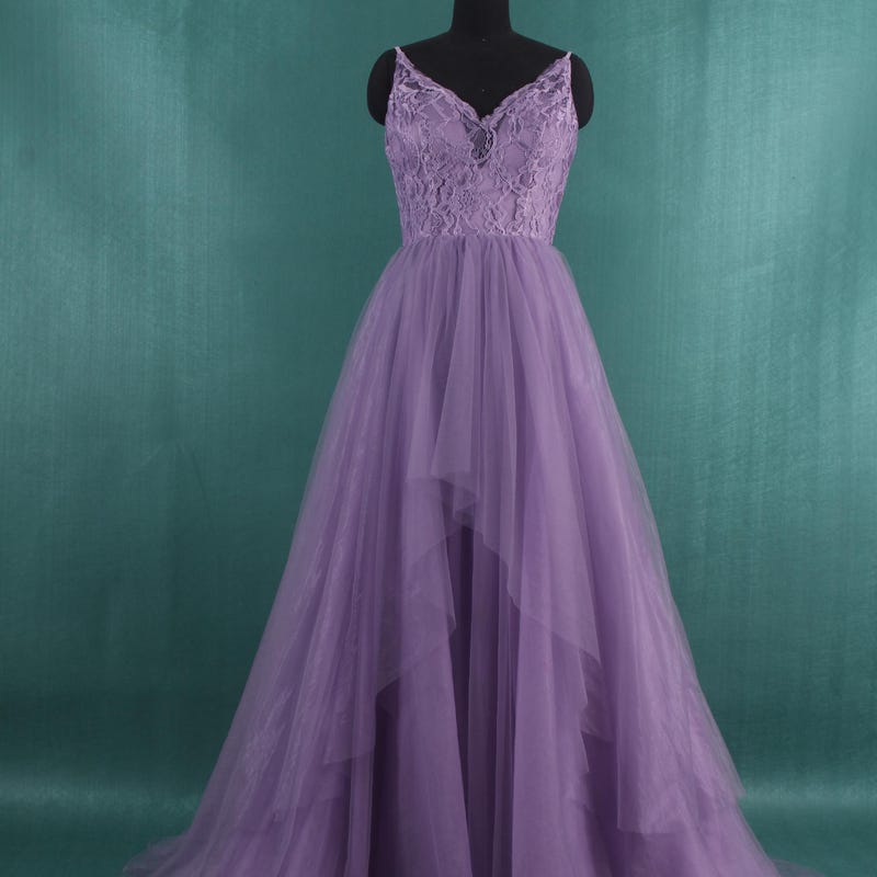 Purple Wedding Dress - Etsy