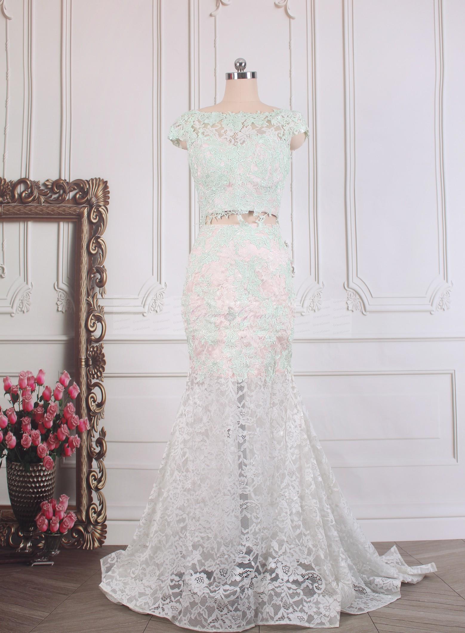 Two Piece Homecoming Dress - Etsy