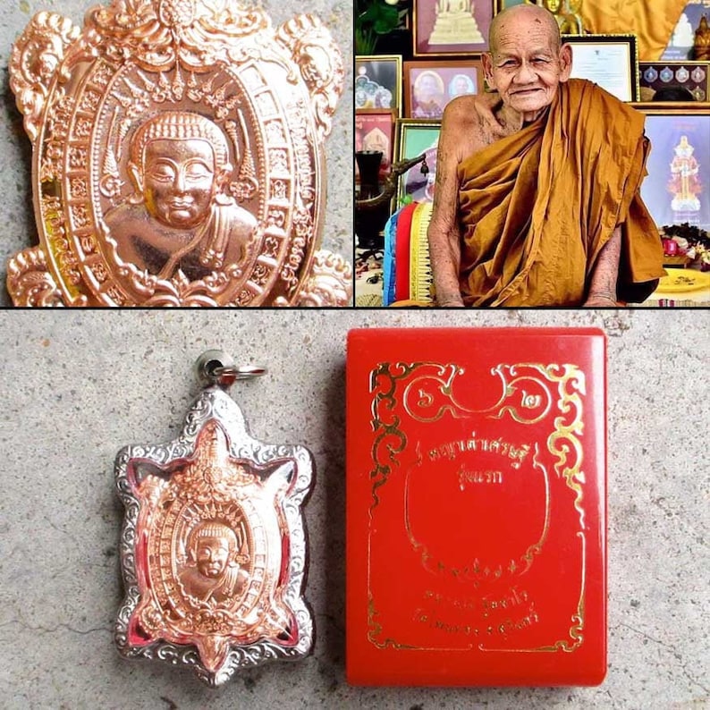 King Turtle Dragon Coin Happy Buddha & Pi Xiu by LP Mee ...