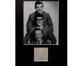 BUDDY HOLLY and the Crickets AUTOGRAPH photo display