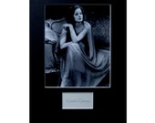 Greta Garbo AUTOGRAPH photo display