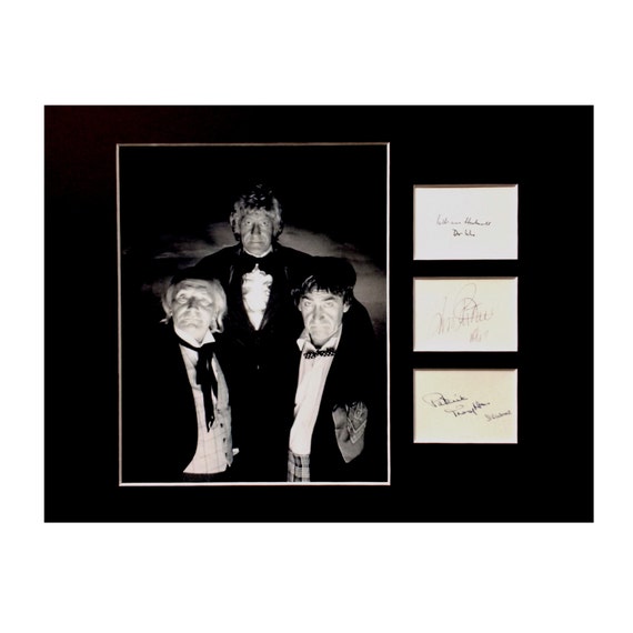 Dr Who William Hartnell Patrick Troughton Jon Pertwee Etsy