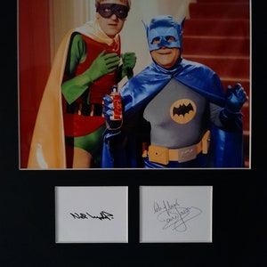 Only Fools and Horses AUTOGRAPH photo display David Jason Nicholas Lyndhurst Batman and Robin image 3