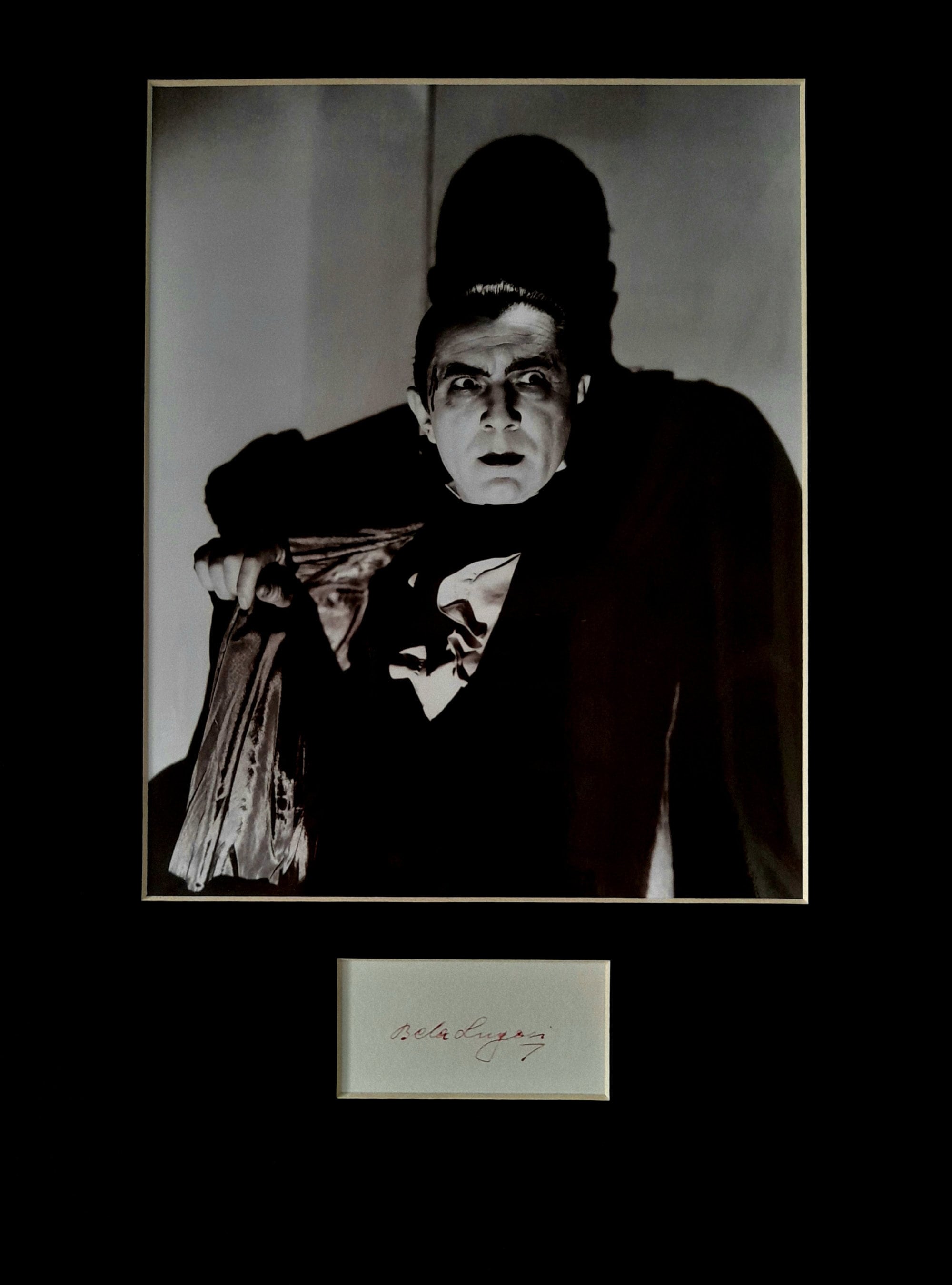 BELA LUGOSI AUTOGRAPH Photo Display Dracula - Etsy