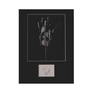 SIMON and GARFUNKEL AUTOGRAPH photo display