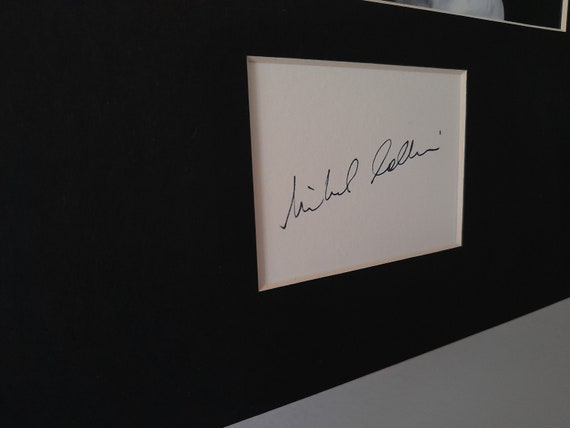 MICHAEL COLLINS signed autograph DISPLAY Apollo 11