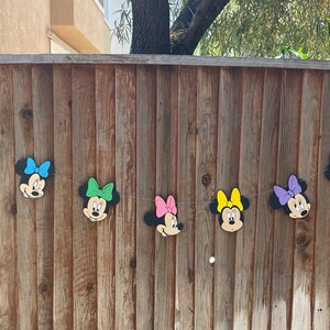 Minnie Mouse inspired Banner, Minnie Bowtique inspired banner, Minnie Mouse Birthday, Mickey Mouse Clubhouse