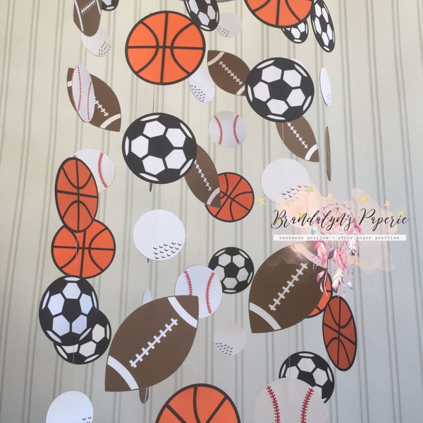 Baseball Mobile Etsy