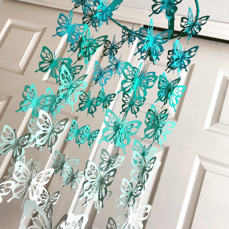Butterfly mobile CHOOSE YOUR COLORS butterflies mobile Etsy