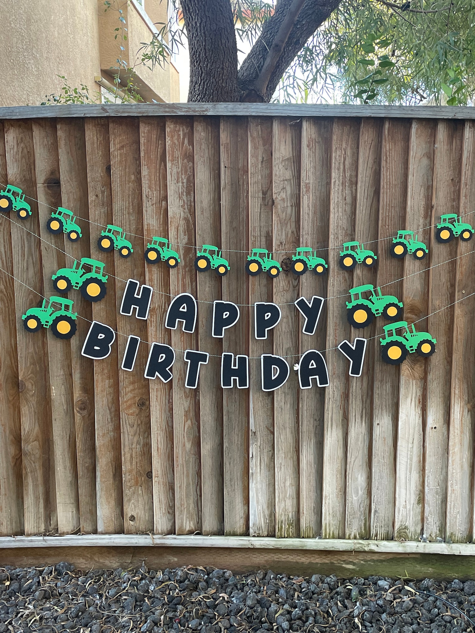 Traktor Geburtstagsdeko Set - 10 Teile Green Tractor Deko Für Kindergeburtstag