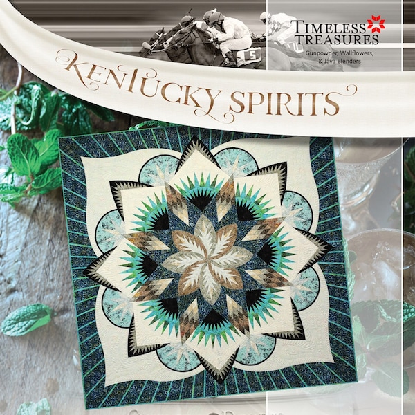 Kentucky Spirits Paper Piecing Quilting Patterns by Judy Niemeyer