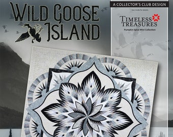 Wild Goose Island Foundation Paper Piecing Quilt Pattern by Judy NiemeyerNew for 2022