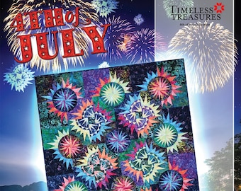4th of July Foundation Paper Pieced Pattern by Judy Niemeyer New for 2021