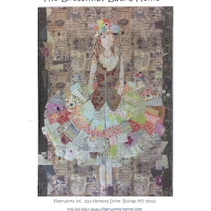 The Dress Collage Quilting Pattern by Laura Heine from Fiberworks