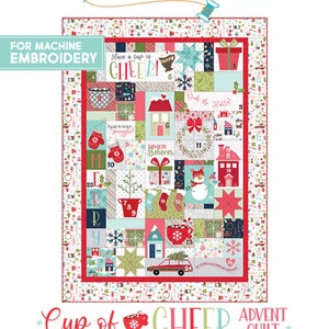 Kimberbell&#39;s Cup of Cheer Advent Weihnachten Maschinenstickerei CD