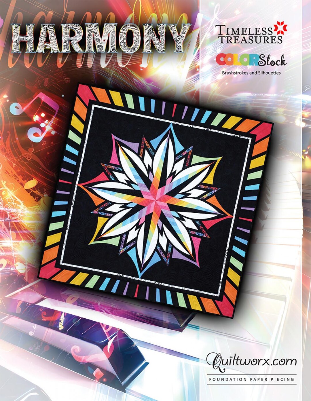 Harmony Paper Pieced Quilting Pattern by Judy Niemeyer New 2025 - Etsy