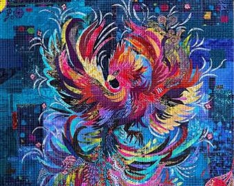 Phoenix Quilting Pattern by Laura Heine from Fiberworks