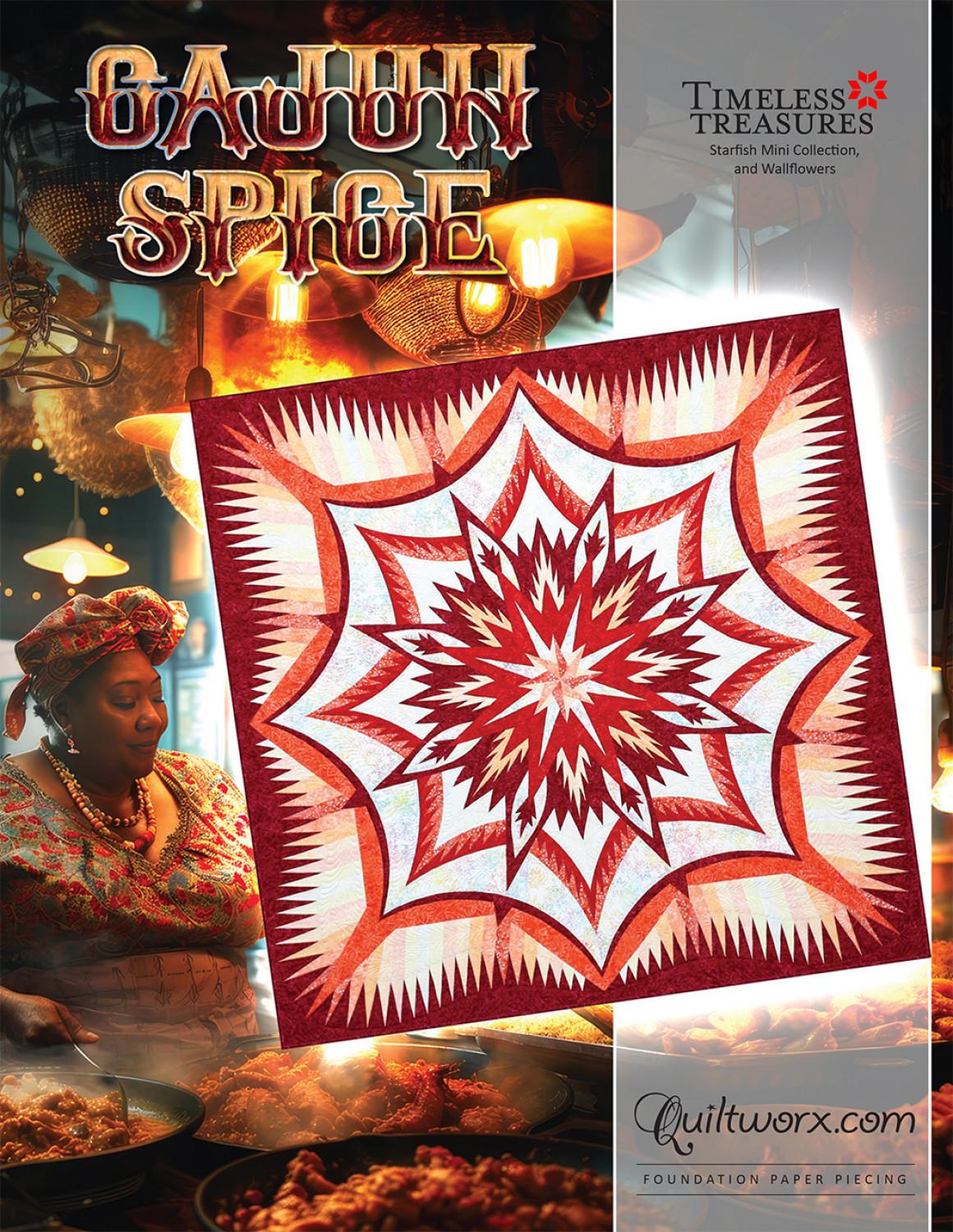 Cajun Spice Paper Pieced Quilting Pattern by Judy Niemeyer New 2024 - Etsy