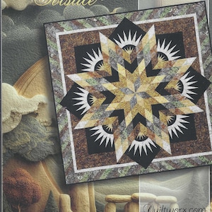 Summer Solstice Paper Piecing Pattern New Colorway for 2025 by Judy Niemeyer