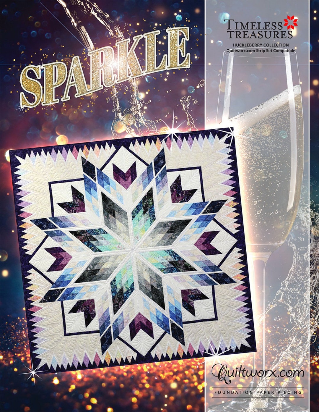 Sparkle Paper Piecing Quilting Pattern by Judy Niemeyer - Etsy