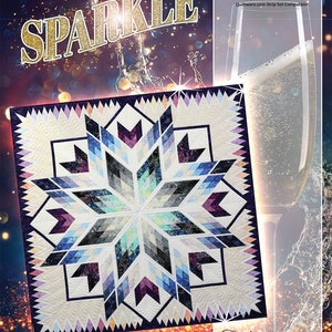Sparkle Paper Piecing Quilting Pattern by Judy Niemeyer